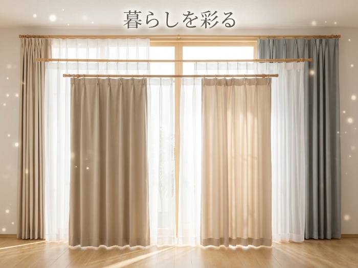 快適な暮らしを手に入れるカーテンセレクション！
