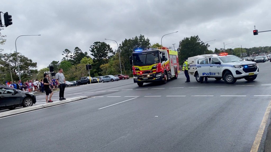 Girl, 5, among 10 injured after ‘car rams into crowd’ at rugby parade in ‘horrible incident’ as driver, 18, arrested