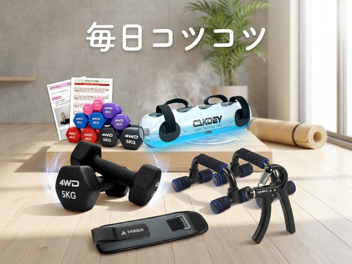 おうちで効く！はじめての筋トレ良品5選