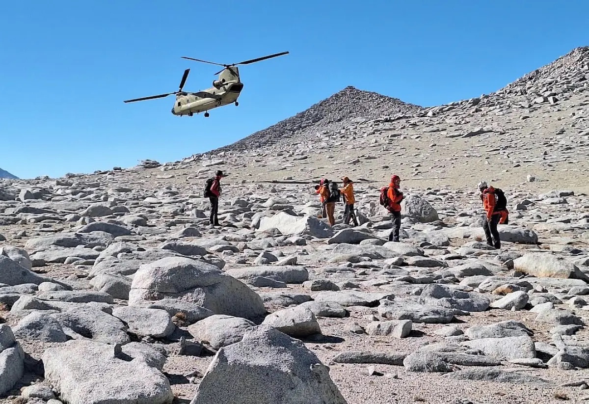Summit chaser takes fatal plunge after climbing 13,000-foot mountain in Sierras