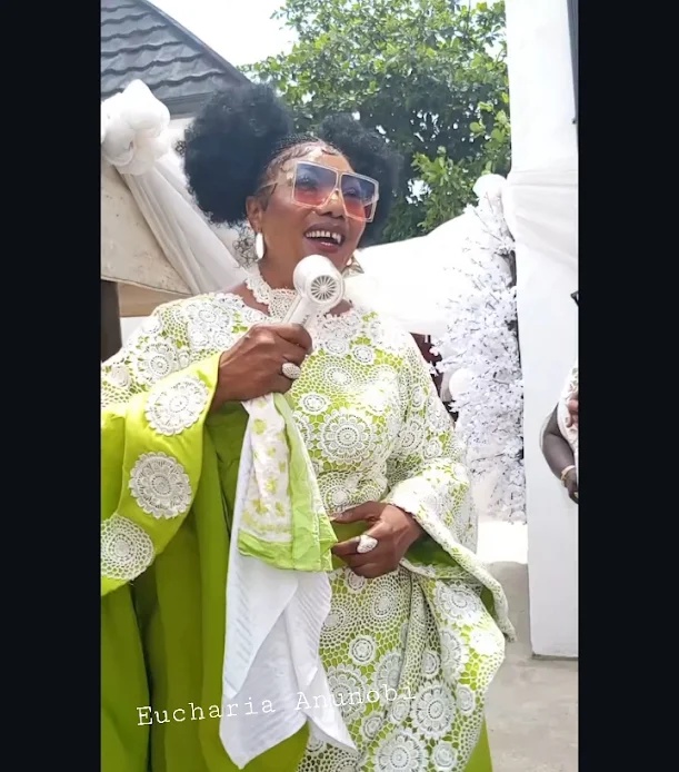Preaching Actress Eucharia Anunobi’s Housewarming Party Photos