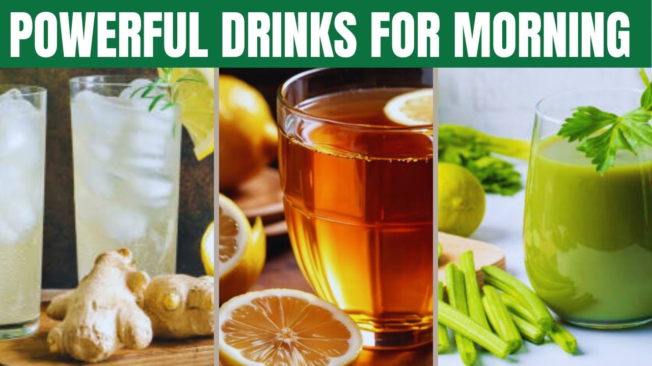 6 Morning Drinks That Melt Sugar From Your Body Naturally