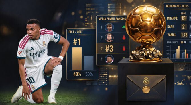 Ballon d’Or : Mbappé annoncé premier puis troisième, ce n’est pas une erreur