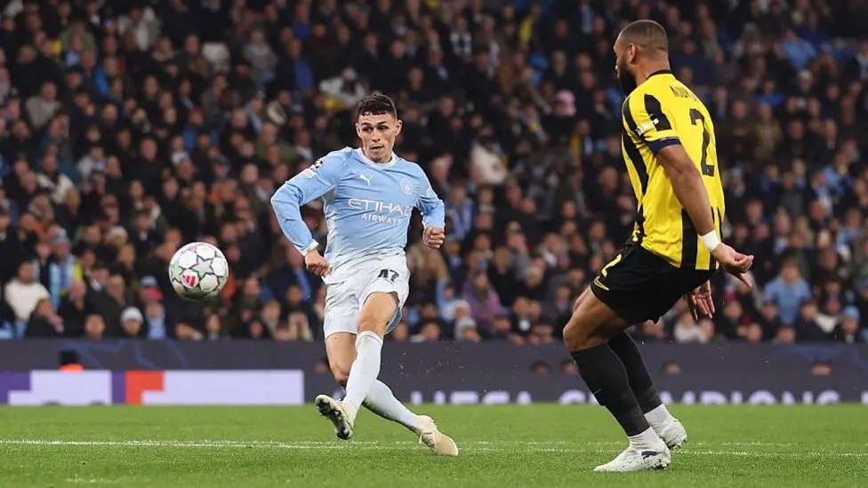 Phil Foden Fires Hat-Trick As Man City Bounce Back With 4-2 Win in UCL