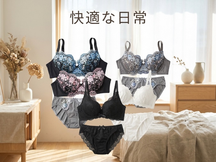 おしゃれと機能性を兼ね備えた最新インナー特集