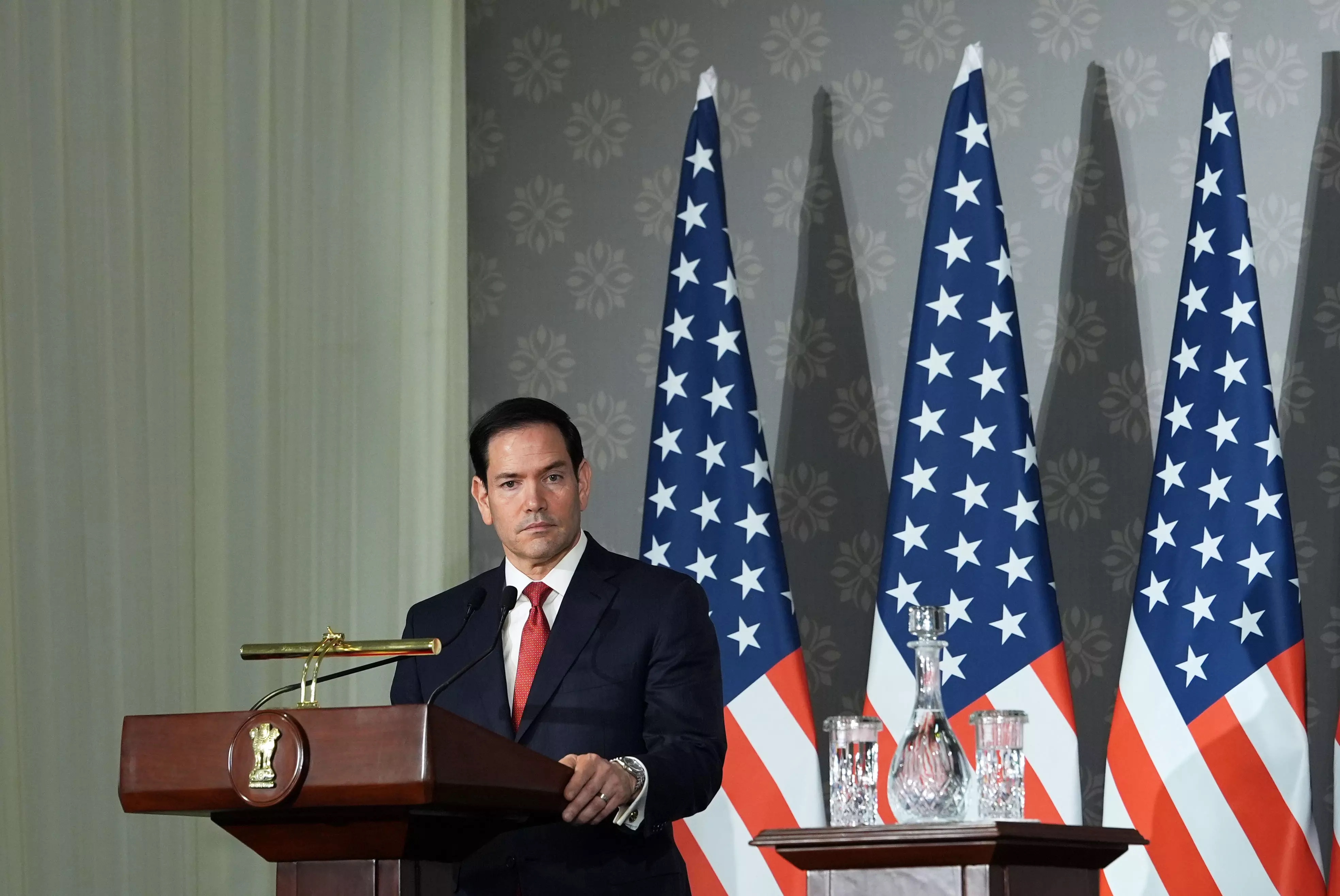 Rubio Addresses US Ambassadors’ Meeting in New Delhi
