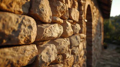 In Brazil, a 69-year-old farmer spent 20 years building his own Italian-style stone house, one rock at a time, finally completing the project he began mostly alone