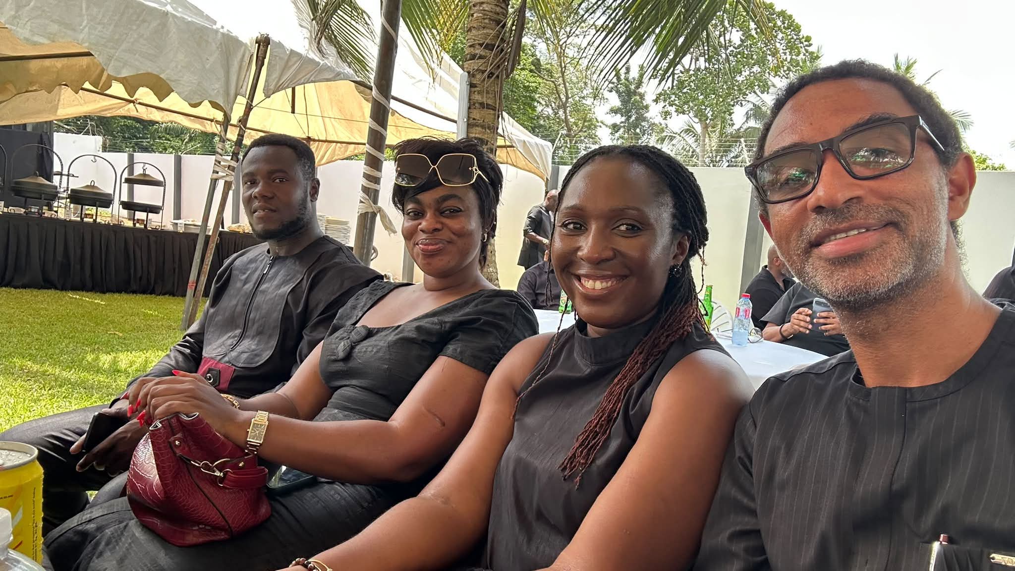 StarOil Alhaji, Wife Afua Tieku and Grace Adomako Console Wanderlust Ghana’s Kwabena & Kwame Peprah