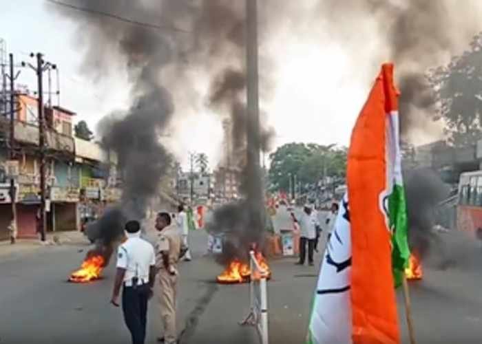 12-hour bandh by INDIA bloc disrupts normal life across Odisha
