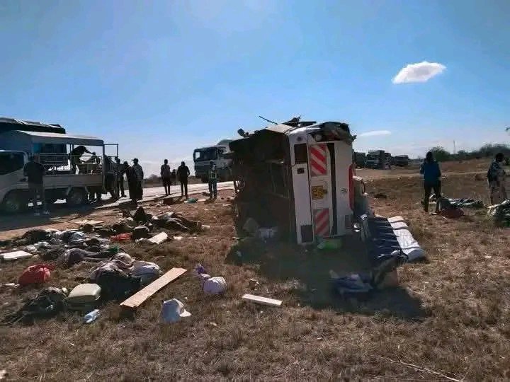 Over 20 Feared Dead in Horrific Bus and Lorry Accident Along Mombasa-Nairobi Highway