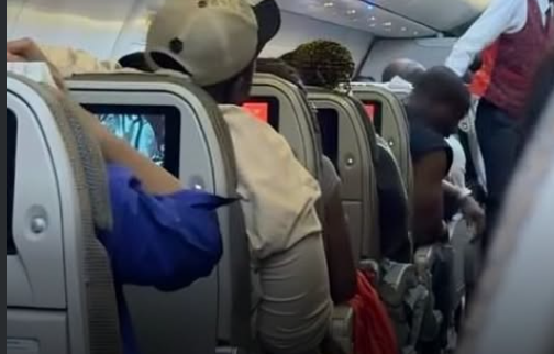Footage Shows Man who Died in KQ Plane Trying to Do This Before He Died