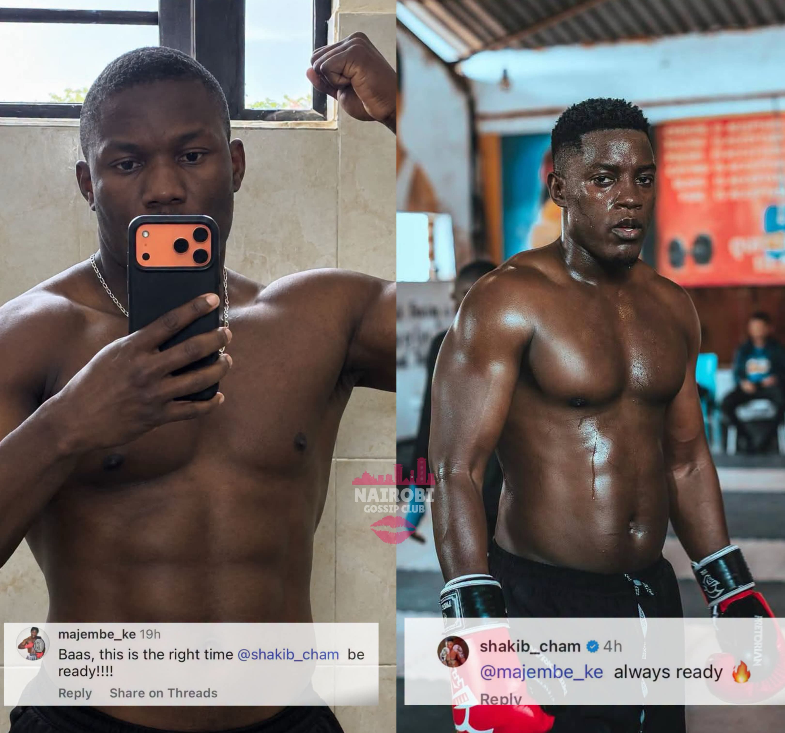 Majembe vs Shakib: Who Will Win the Explosive Boxing Battle as Both Prepare to Fight?