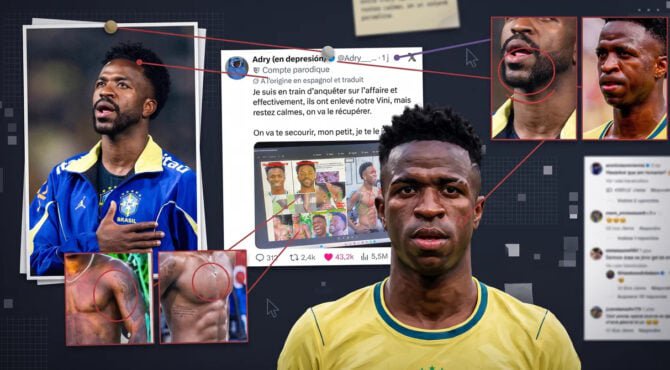 Vinicius remplacé par un sosie ? Internet tient sa « preuve ultime »