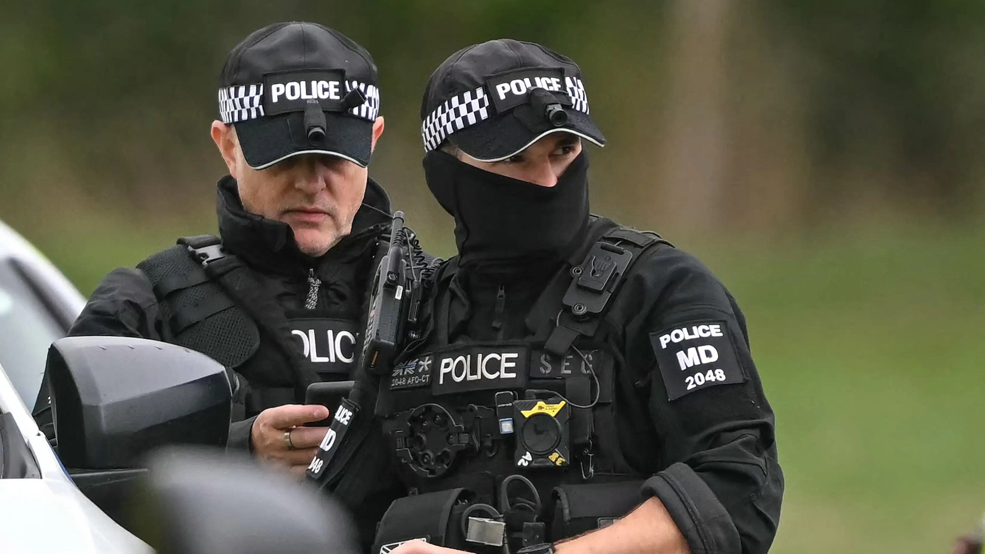Farmer who ‘foiled RAF terror attack’ speaks out to describe the men she surprised