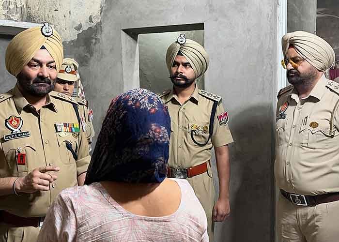 Punjab: Malerkotla Police Conduct CASO at 7 Drug Hotspots, Round Up 15 Suspects for Verification