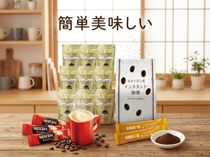 家でも楽しめる！便利なインスタントコーヒー特集