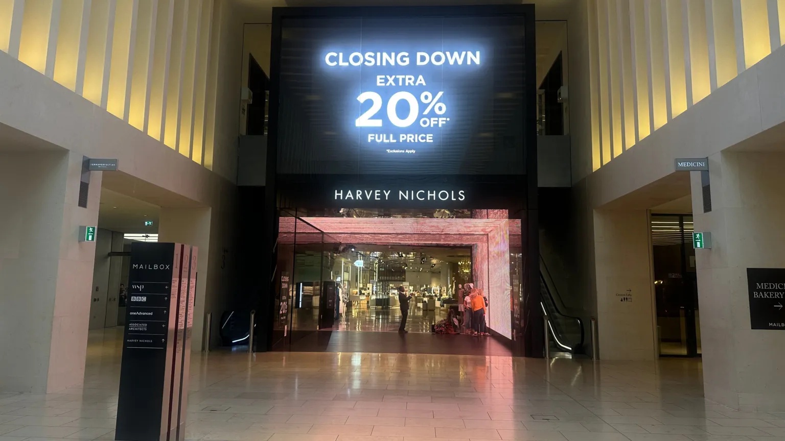Sadness as one of city’s last department stores to close