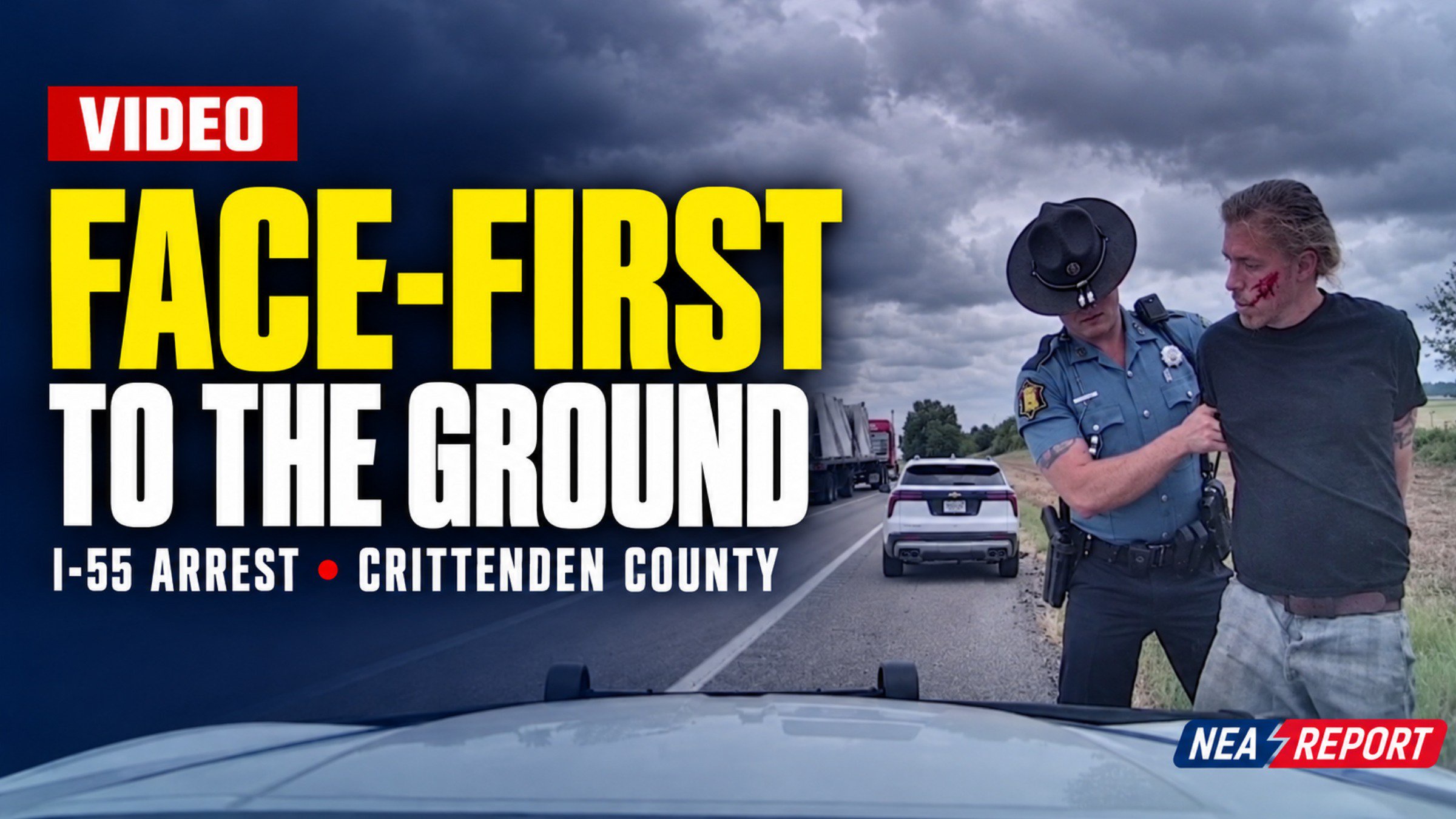 VIDEO: Trooper Slams Florida Man Face-First During I-55 Arrest