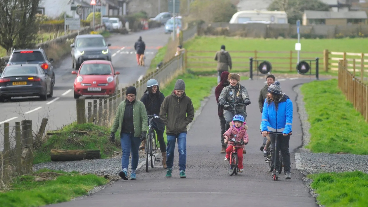 Drivers urged not to use cycle path ‘shortcut’ during roadworks