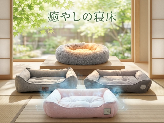 ペットのための快適ベッド特集！愛犬と愛猫がぐっすり眠る、最高の寝床選び