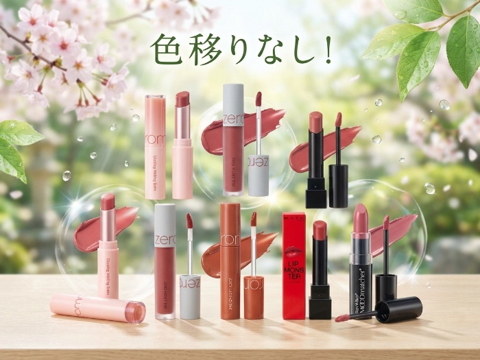 唇を鮮やかに彩る！素敵な口紅セレクション