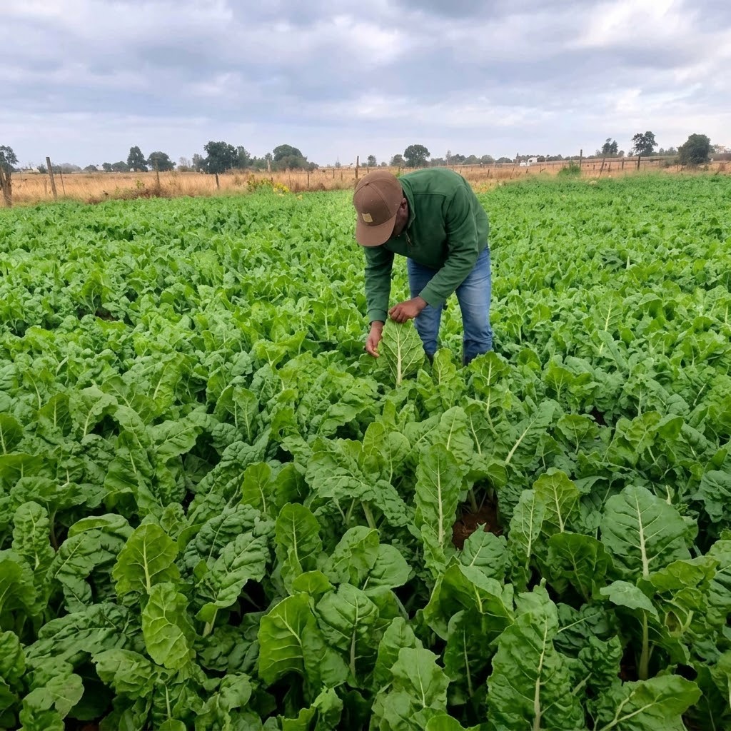 Nairobi Farmer Earns KSh 600k from Just One Acre of Spinach