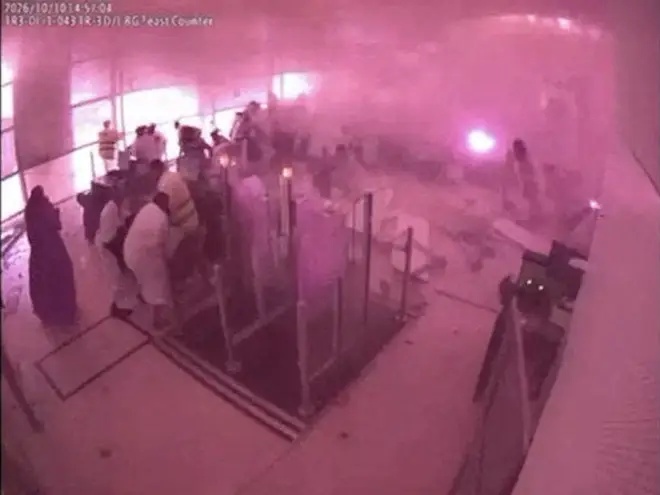 Inside the scenes of chaos and devastation after Houthi rebels strike Saudi airports