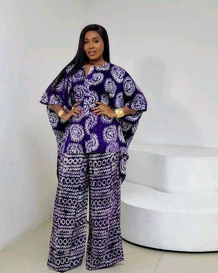 Beautiful Kampala Tops and Trousers Designs for Women Who Love Stylish African Fashion
