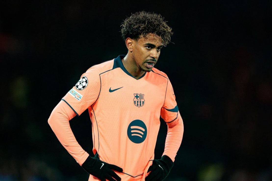 Lamine Yamal Loses Possession 20 Times in Barcelona’s Defeat to PSG