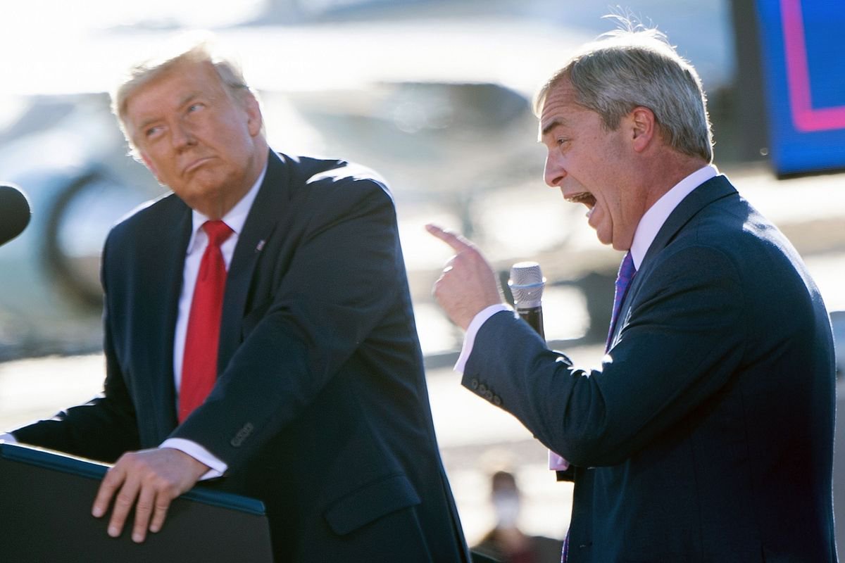 Nigel Farage copies Donald Trump’s kamikaze tariffs plan after Reform polls plummet