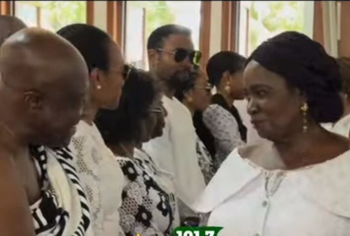 Nana Konadu’s Memorial: Touching Scene Between Naana Opoku-Agyemang and Zanetor Rawlings