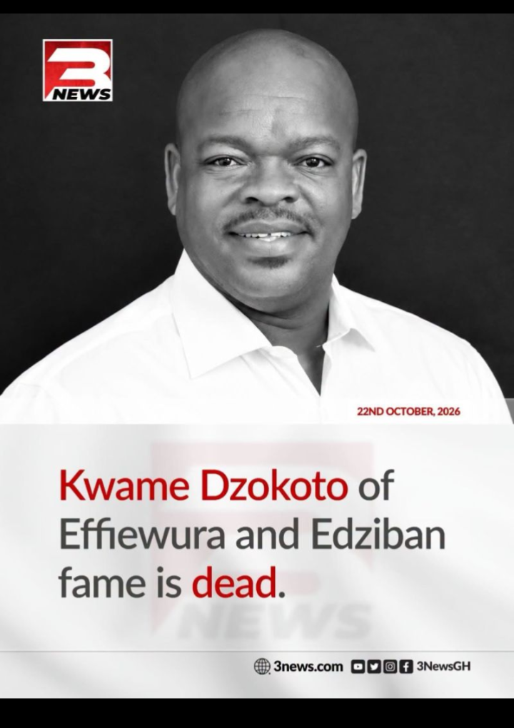 Veteran Ghanaian Actor and Media Personality Kwame Dzokoto Dies at 51