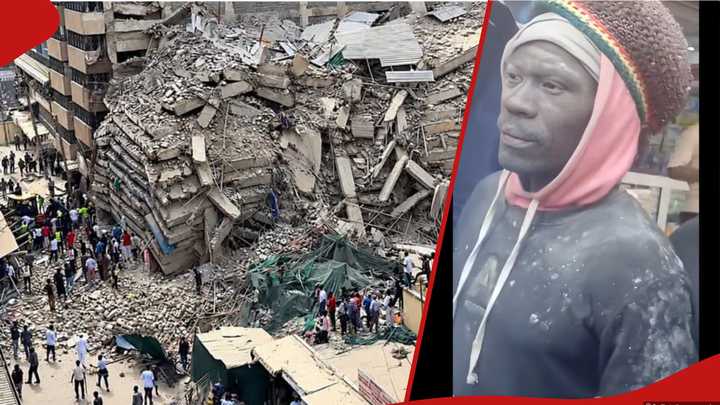Eastleigh Building Collapse Survivor Speaks Hours After Tragedy: “Kuna Wale Wamebaki Ndani”