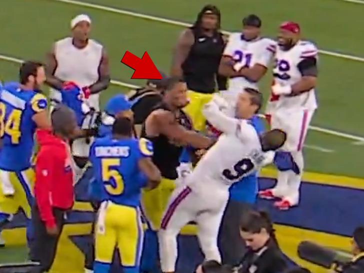 Buffalo Bills Captain Bradley Chubb Gets Into Ugly Fight With L.A. Rams’ Alaric Jackson on Video