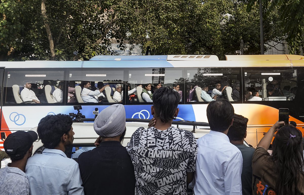 INDIA bloc MPs head to Jantar Mantar for sit-in, demand Gyanesh Kumar’s ouster over ‘vote chori’