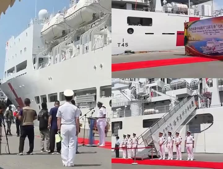 Chinese Hospital Ship Arrives at Tema Port to Provide Free Medical Care to Ghanaians