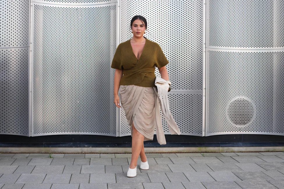Wrap Sweaters Are the Flattering Fall Trend Every Upscale Rich Mom Is Wearing in 2026