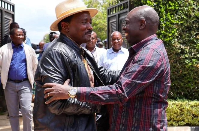 Kalonzo Musyoka Visits Gachagua at Wamunyoro as Opposition Unity Faces Test Ahead of 2027