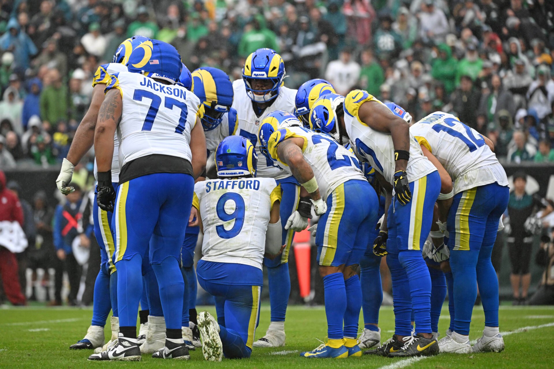 Fourth straight 300-yard game for Matthew Stafford