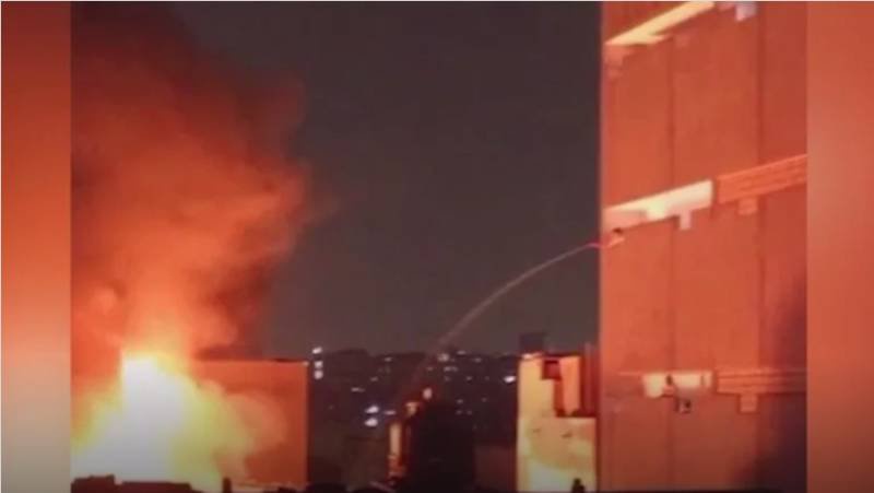 Fire breaks out at cardboard factory in Karachi