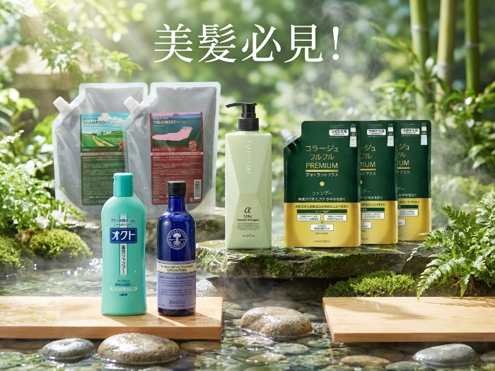 髪をもっと好きになる、最新シャンプー特集