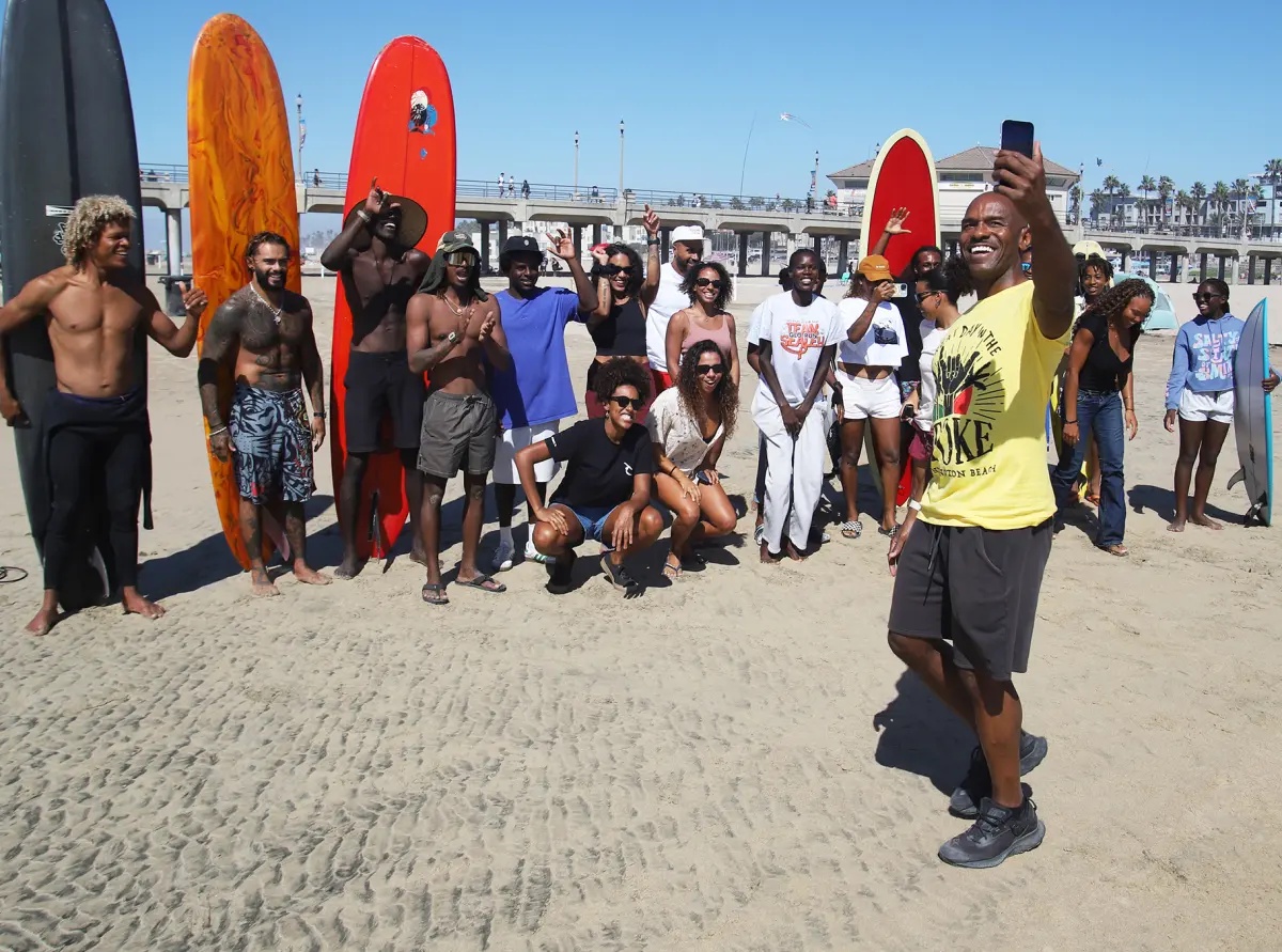 Black surfers ready for another ‘Great Day’ in Huntington Beach