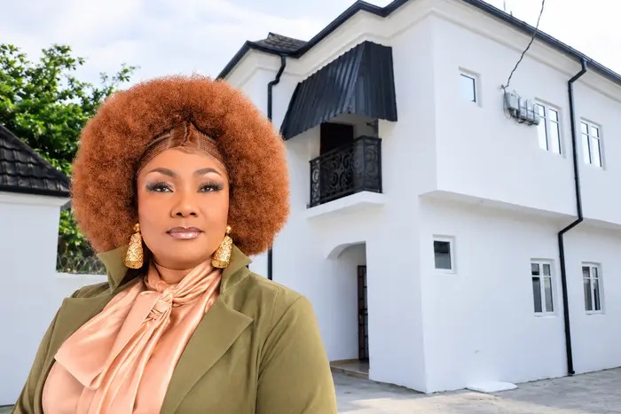 Veteran Nollywood actress, Eucharia Anunobi excited as she becomes a landlady