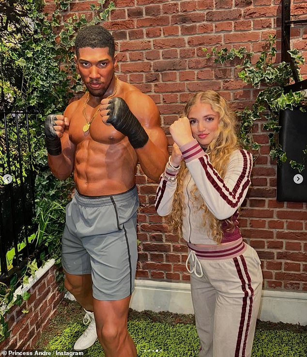 Princess looked as stylish as ever, wearing a casual grey and burgundy tracksuit and sporting a light palette of makeup to show off her youthful beauty