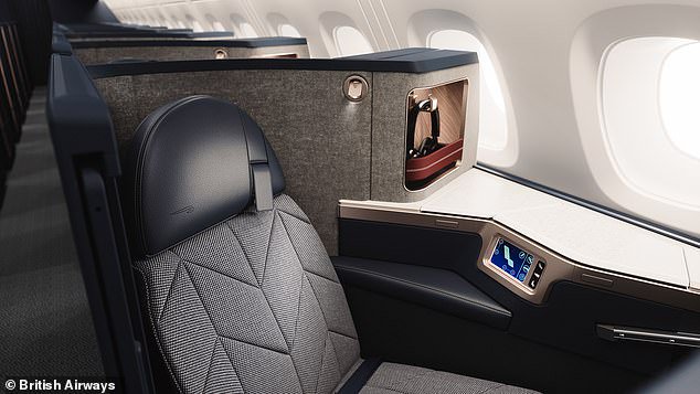 British Airways unveils new cabins – promising ‘hotel-quality sleep’ at 35,000ft and ‘restaurant dining’ for first-class passengers