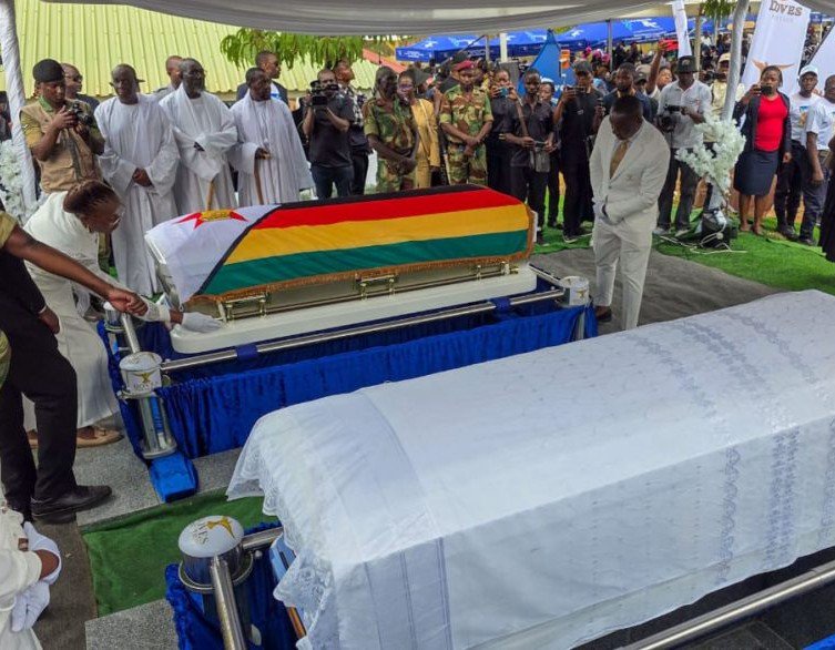 Lavish send-off for Chivayo, wife