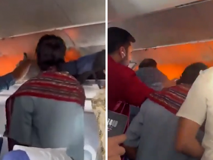 Fire Ignites On IndiGo Airlines Flight, Passengers Panic in Terrifying Video