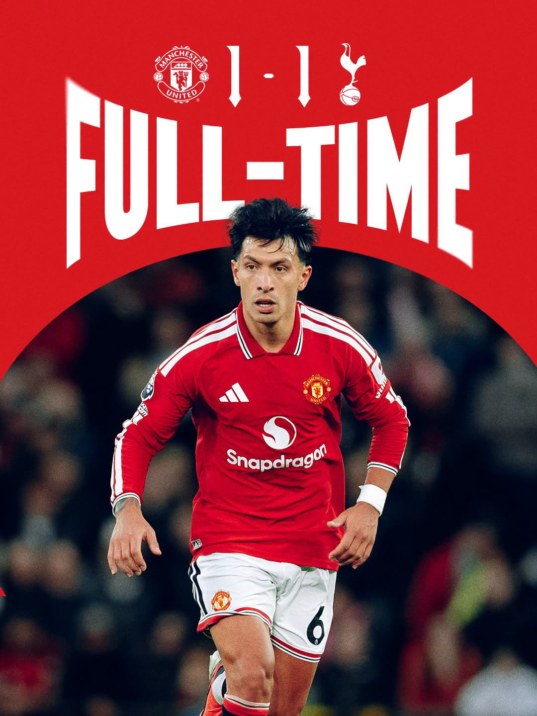 Man U 1-1 Spurs: Solanke Stuns Old Trafford With Late Equaliser