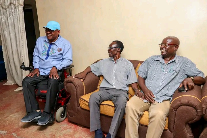 Photos From Condolence Visit To Former MP Bifwoli Wakoli’s Home Spark Online Reaction
