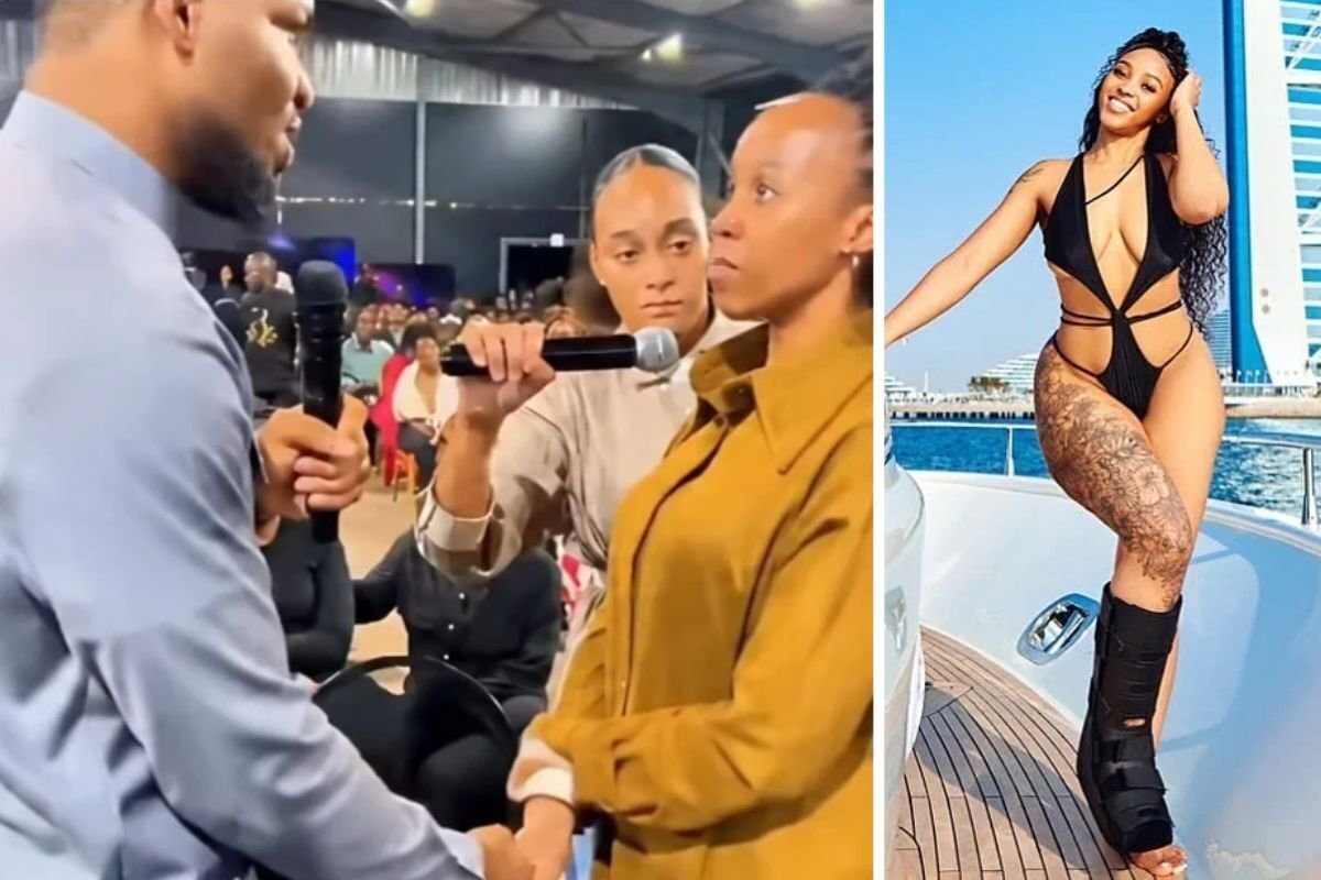 Sbahle Mpisane gets chilling prophecy from Nigerian preacher [video]